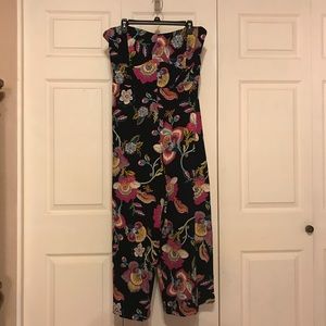 Multicolored Xhilaration Strapless Romper